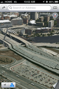 Boston, Massachusets iOS 6 maps